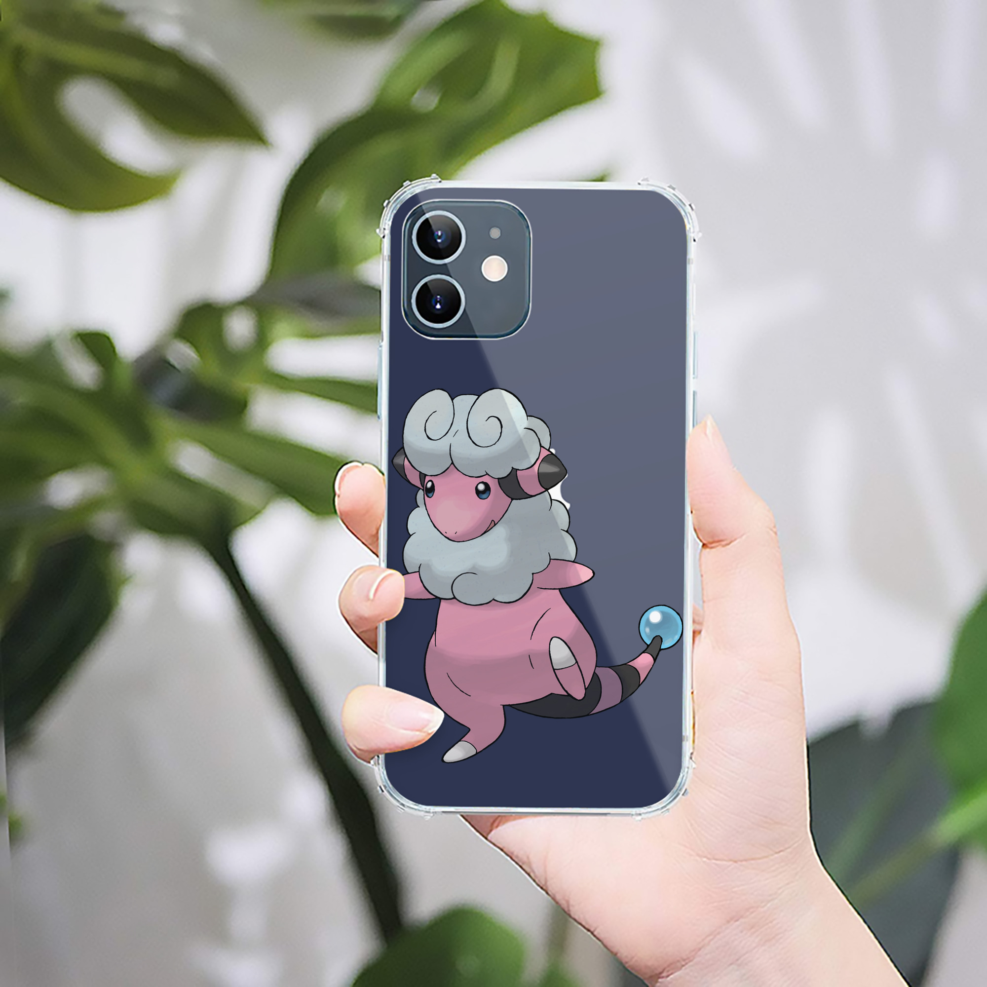 （画像用） ポケットモンスター Pokémon 【iPhone 12シリーズ対応】透明スマホケース（クリアソフトケース）